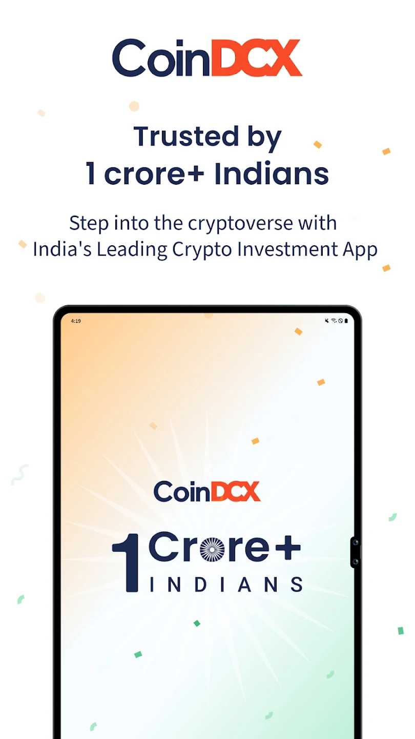 CoinDCX:Bitcoin Investment App 9