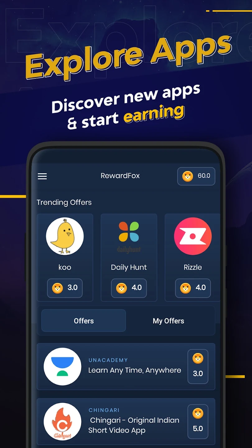 Reward Fox: Earn Money App 1