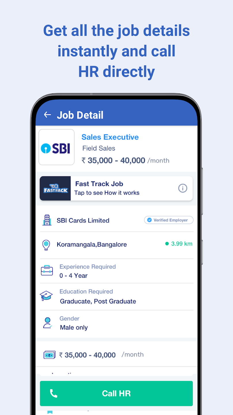 Qjobs – Job Search App India 3