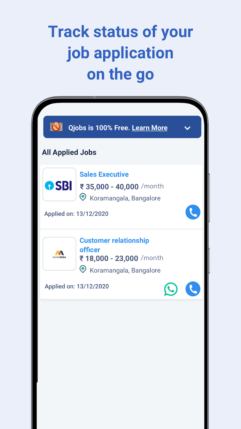 Qjobs – Job Search App India 6