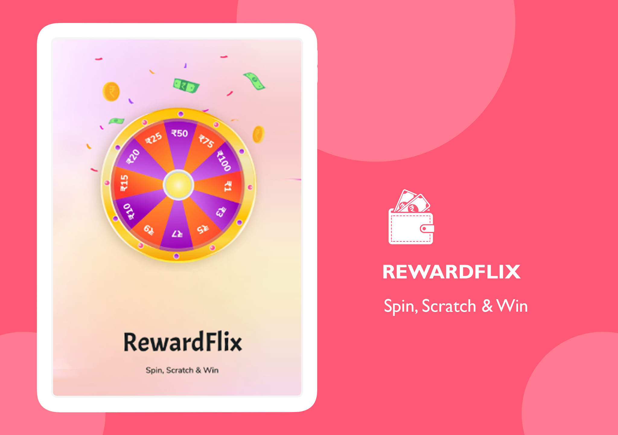 Rewardflix: Spin, Scratch &Win 9