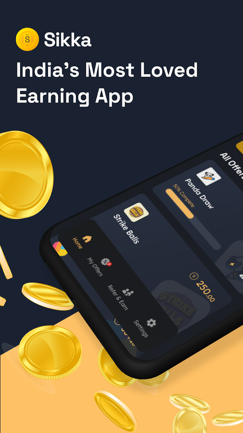 Online Money Earning App Sikka 1