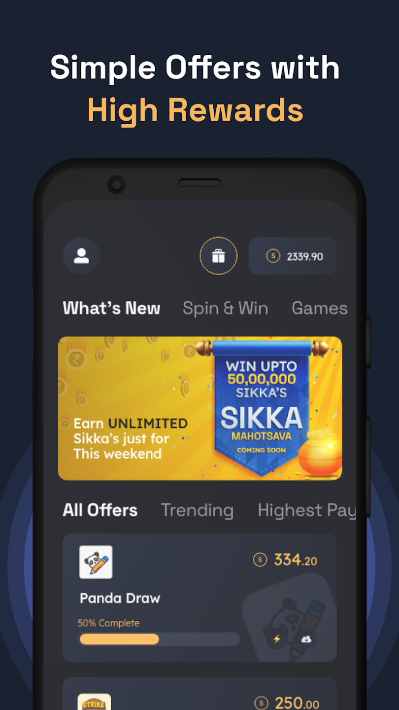 Online Money Earning App Sikka 3