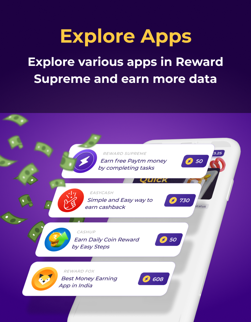 Reward Supreme: Cash App: Recharge Earning app 5