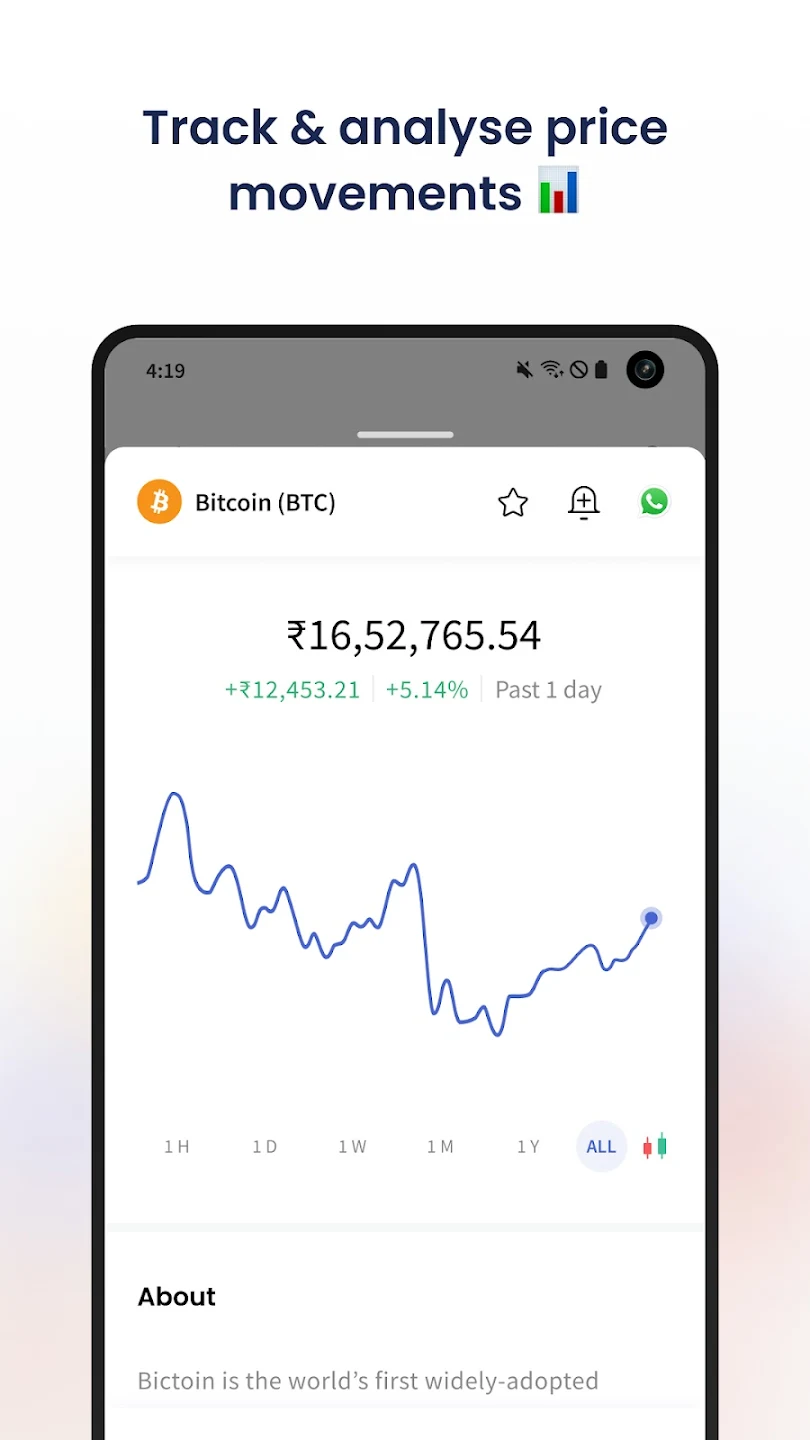 CoinDCX:Bitcoin Investment App 6