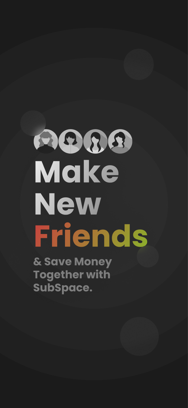SubSpace: Group Finance App 1
