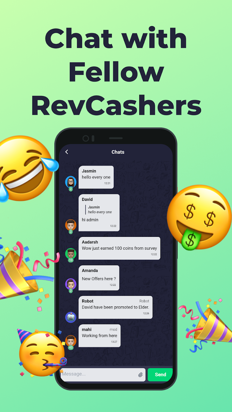 Revcash : Earn crypto & Prizes 7