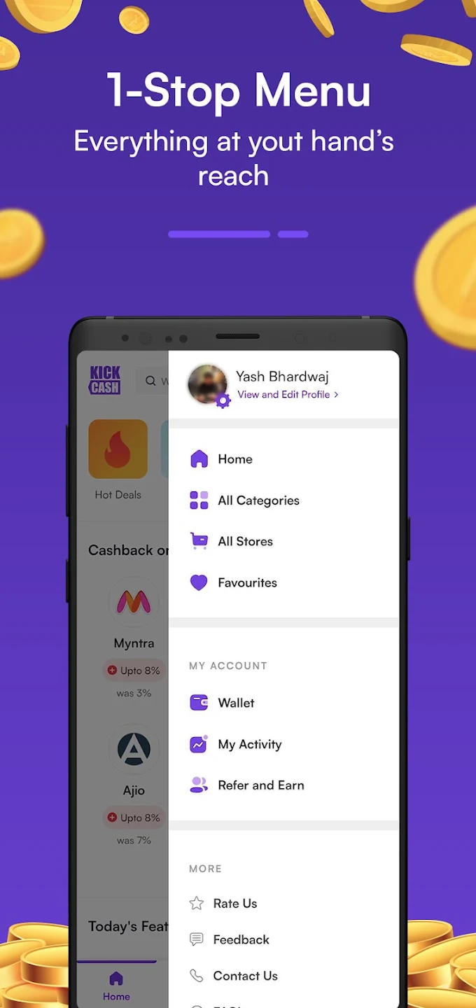 Kickcash |  Cashback App 6