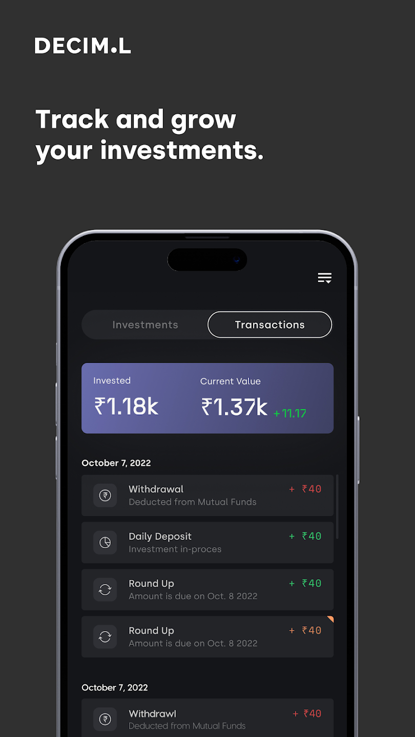 Deciml | Daily Investing App 3