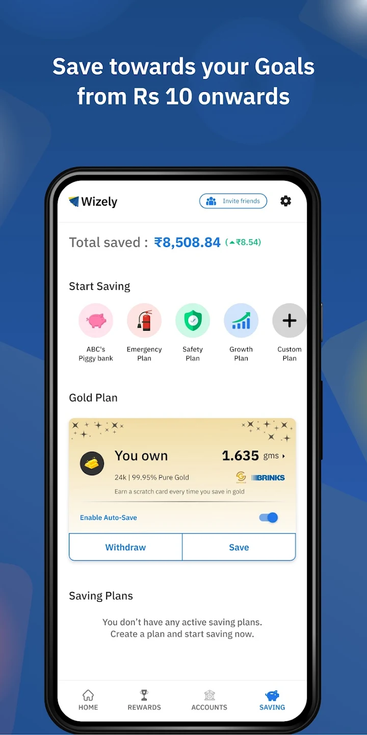 Wizely- Save Daily With Wizely 2
