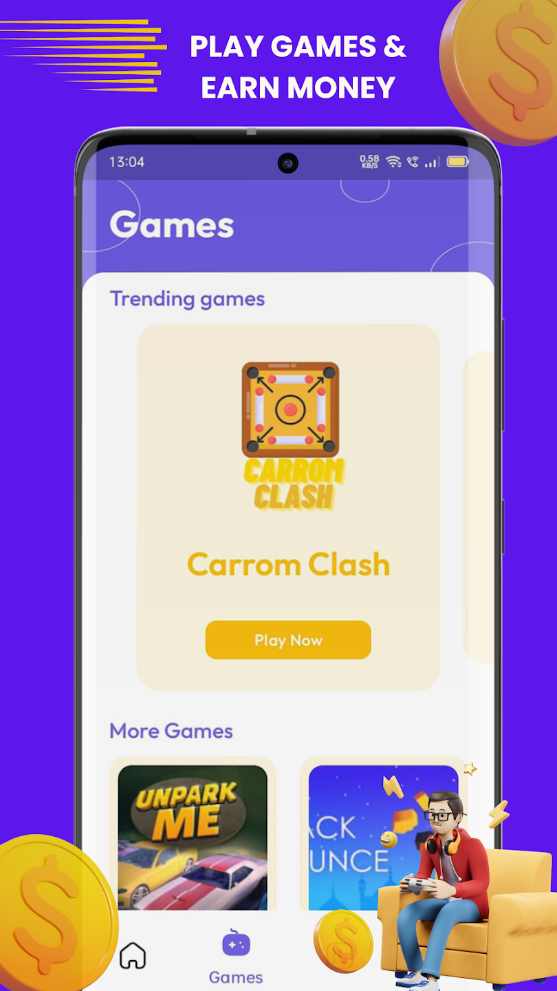 Play Games Earn Money – Gameza 4