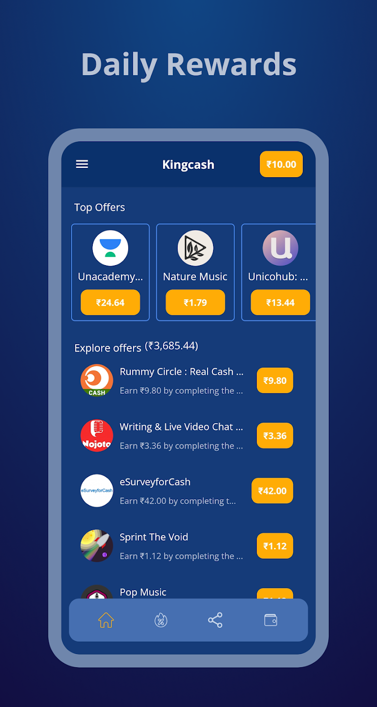 King Cash – Money earning apps games 1
