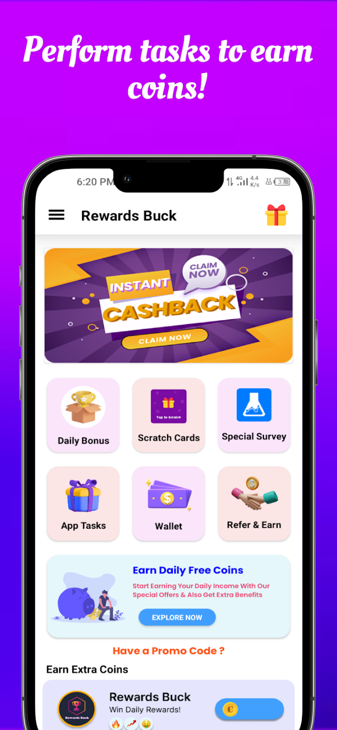 RewardsBuck: Earn Instant Cash 2