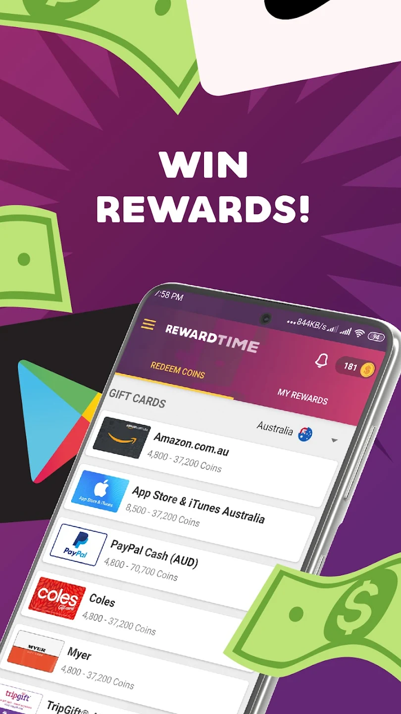 Reward Time: Earn Gift Cards 4