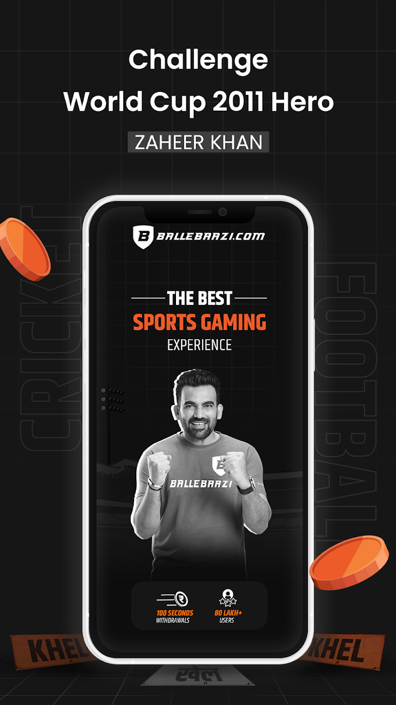 BalleBaazi :Fantasy Cricket App 1