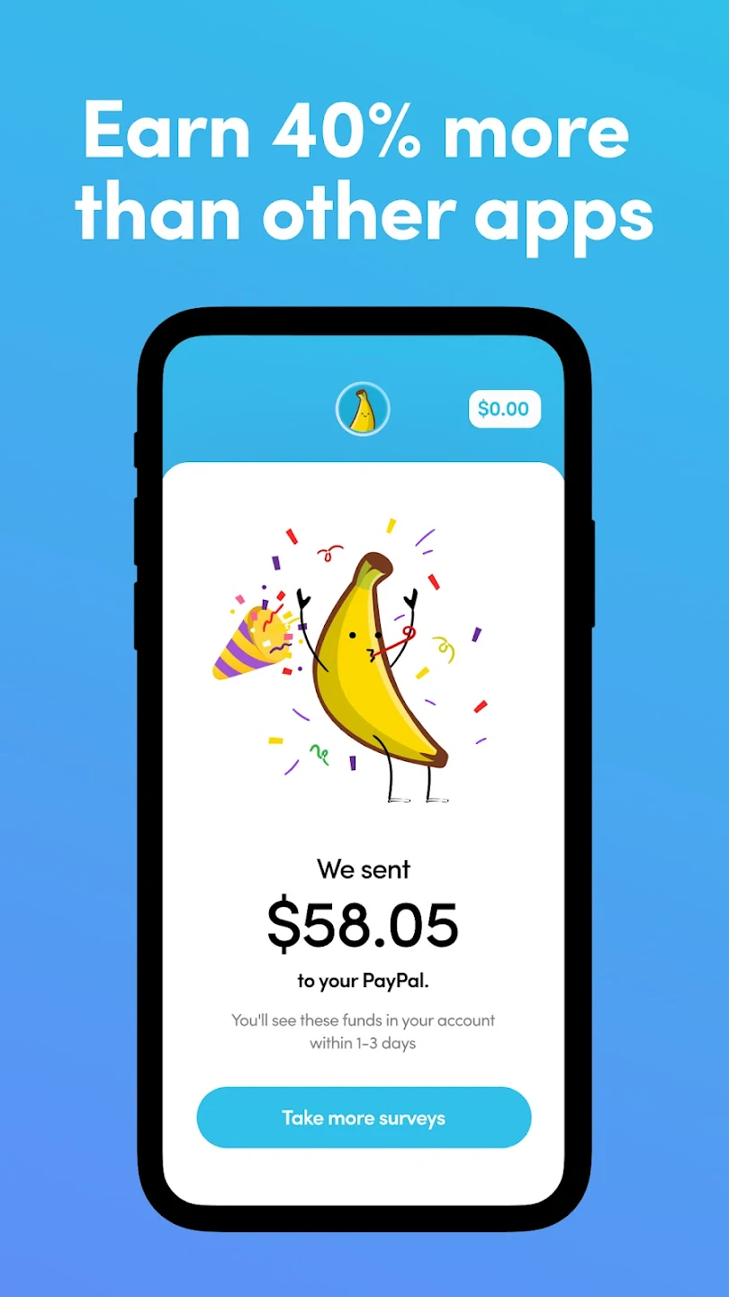 Banana Bucks – Surveys for Cash 3