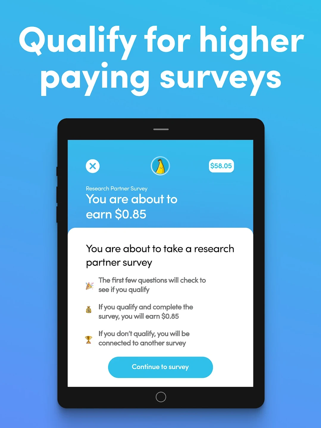 Banana Bucks – Surveys for Cash 7