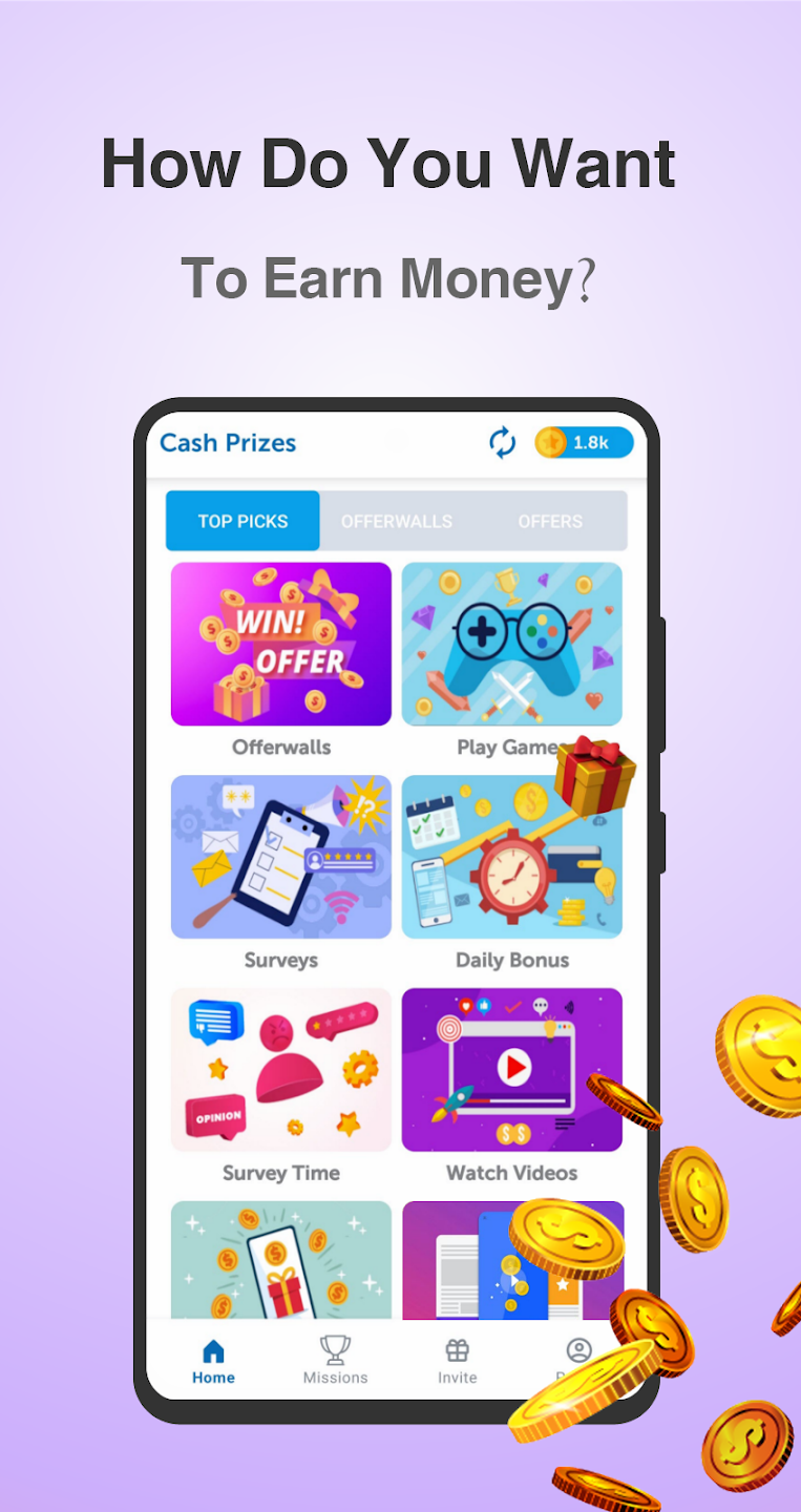 Cash Prizes – Earn Money App 2