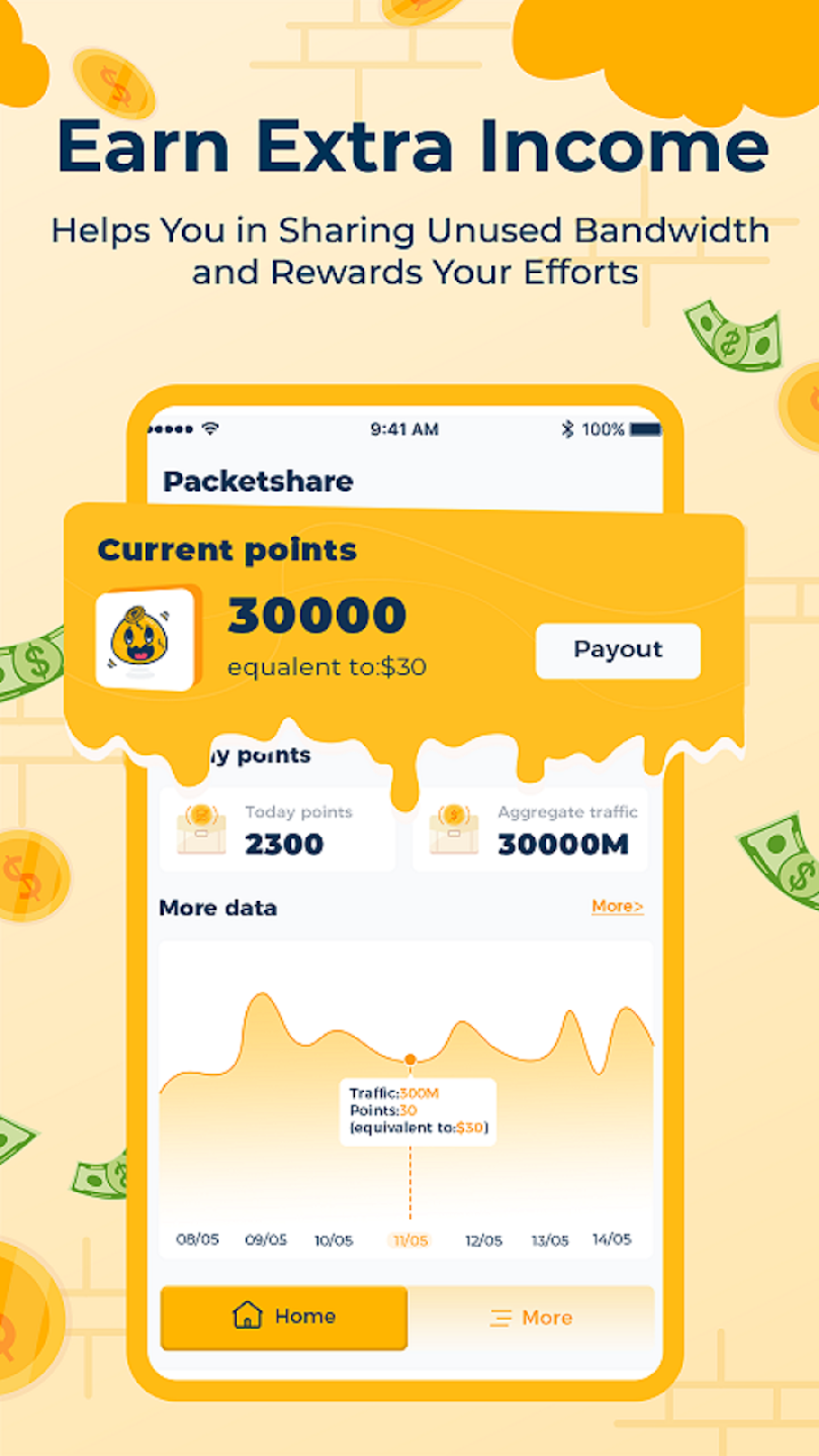 Packetshare – Passive Income 2