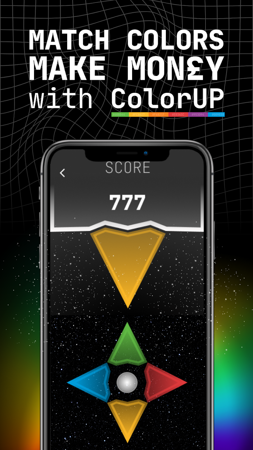 ColorUp : Match Colors & Earn 1