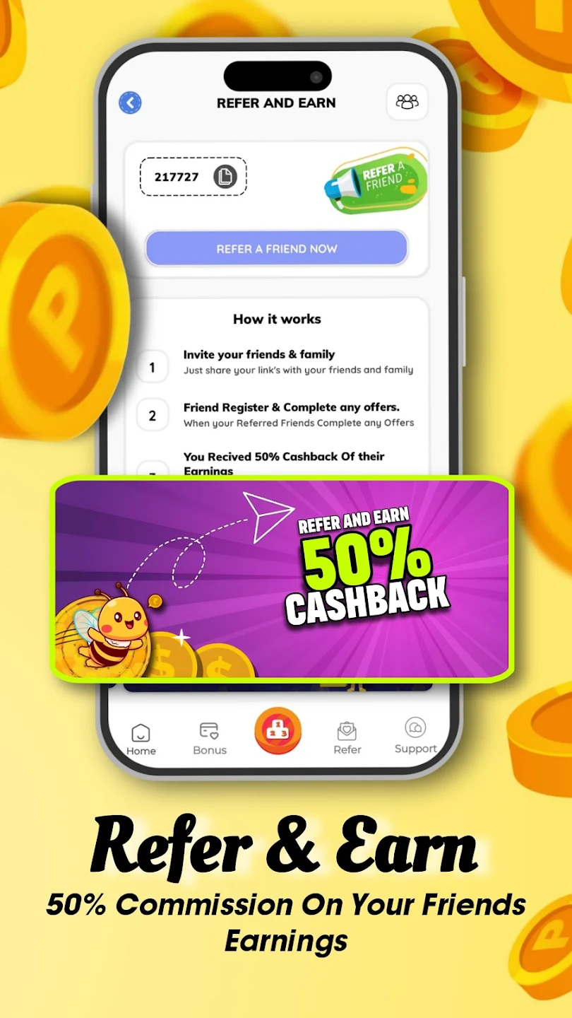 CashBee – Daily Rewards & Task 2