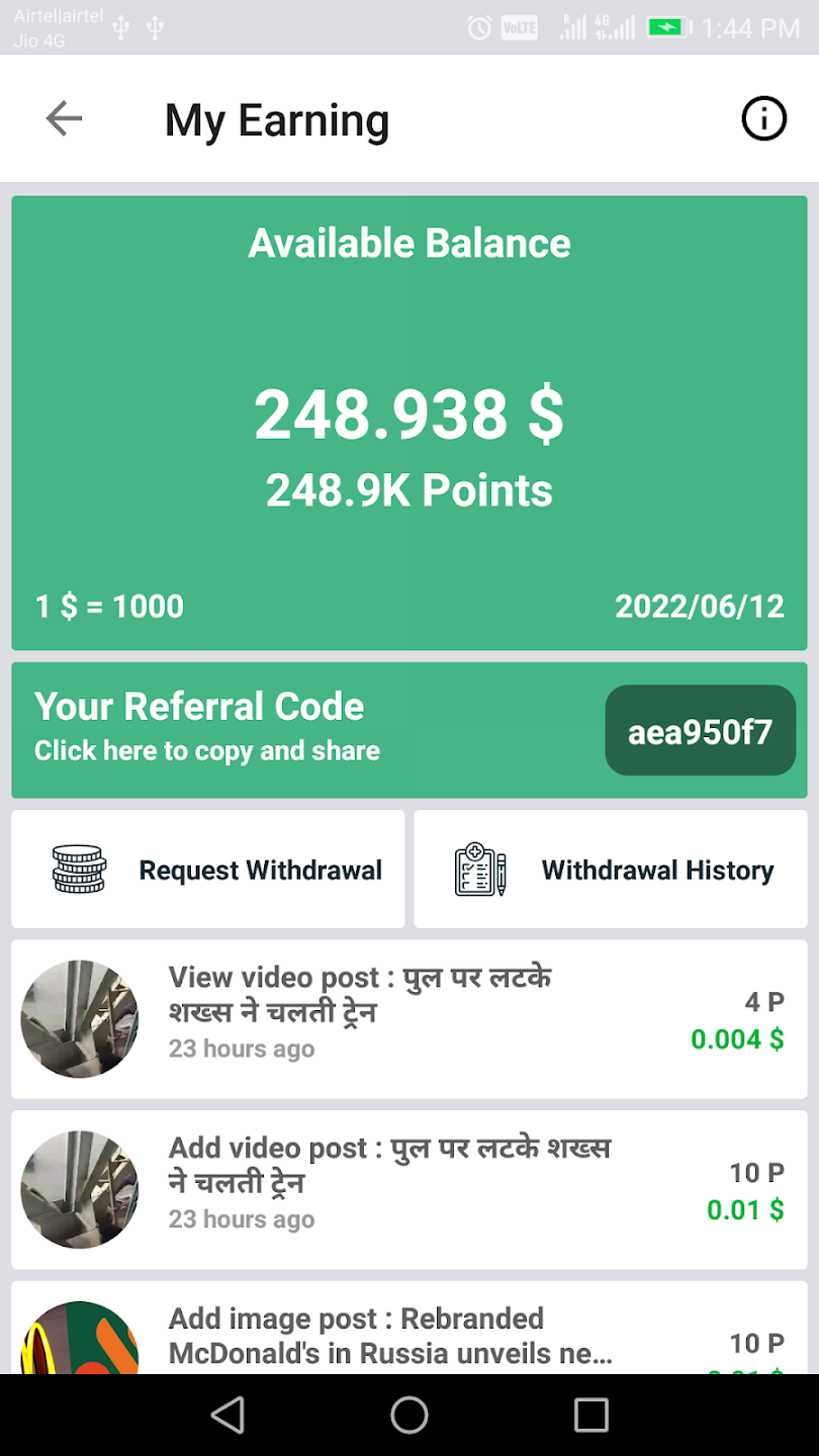 Daily Post – Earn Money 3