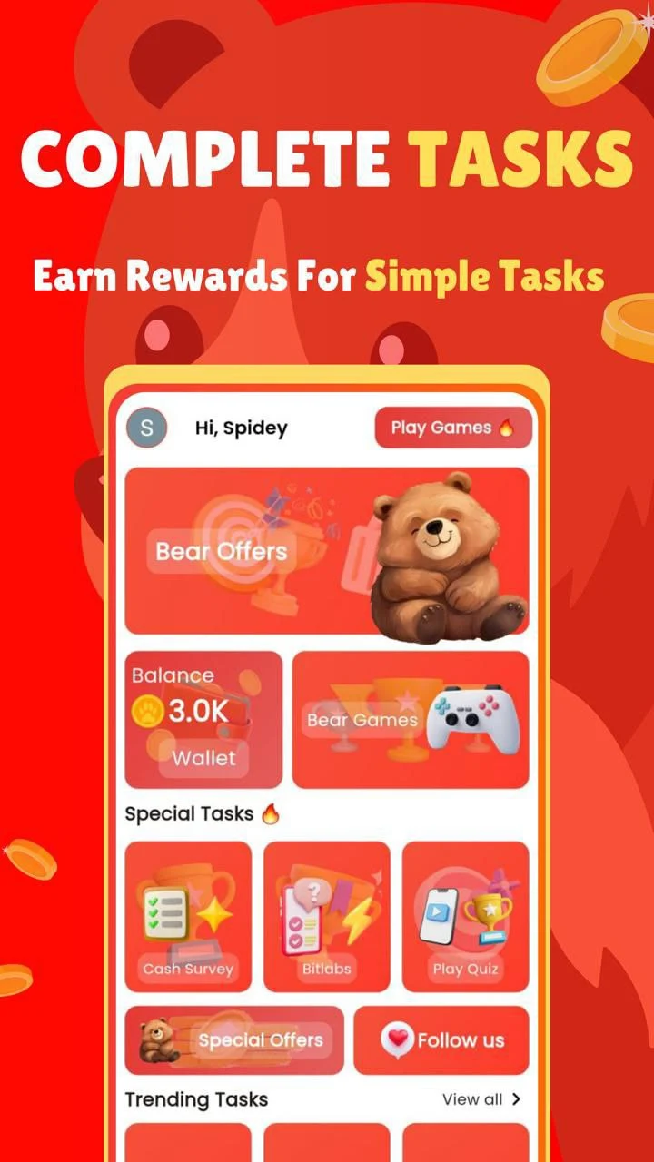 Cash Bear – Earn Rewards 1